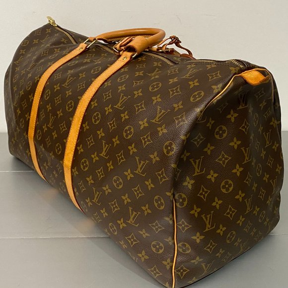 Louis Vuitton Monogram Keepall 60 Duffle Hand Bag - Picture 3 of 12
